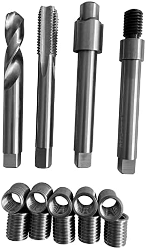 BZBMGMO M10X1.5X14 Metric Thread Repair kit,10 Inserts