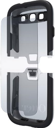 OtterBox Reflex Series Case for Samsung Galaxy S III - Retail Packaging - Clear/Black (Discontinued by Manufacturer)