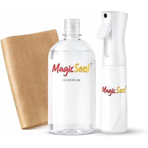 DTF Liquid MagicSeal Kit - Includes 500ml V2 MagicSeal Odorless Liquid, Spray Bottle and PTFE Sheet