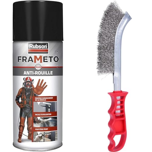 Rubson Frameto aérosol de 400ml et brosse Ks Tools pour restaurer vos freins
