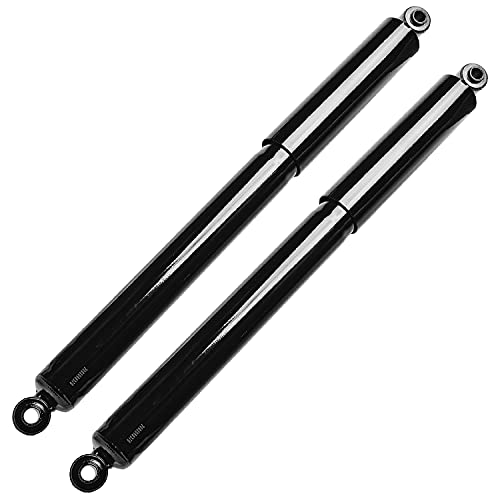 Image of Detroit Axle - 4WD Rear 2pc Shock Absorbers for 1999-2006 Chevy Silverado 1500 GMC Sierra 1500, Suburban Yukon XL 1500 Tahoe Escalade ESV EXT [w /o Electronic Suspension] 2 Shock Absorbers Pair Set
