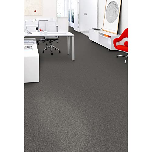 Image of Mohawk Advance 24 inch x 24 inch Berber (Loop pile), 0.11 inch Pile Height, Carpet Tile, Nylon Fiber, Stonehenge Color, (24 Tiles), (96 sqft /carton)