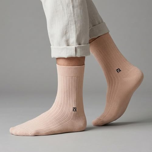 Image of Luxe Signature Box - The Classic Edit | Bamboo Combo Socks Pack of 6 Casual Formal Wear for Men | Anti Bacterial Odour Free | 3x Softer than Cotton | Durable Breathable for Daily Wear