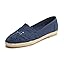 Navy Blue Canvas Crochet Jute