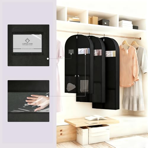 Herren Anzugsack 109x60cm für Geschäftsreisen, widerstandsfähiger kleiderschutz für hochwertige Anzüge, hält Stoffe während täglicher Fahrten zu Meetings knitterfrei und schützt zuverlässig vor Staub