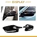 YOCENSE Mirror Caps Fitment for BMW 2PCS-Set (Gloss Black, G20 G21 G30 G31 G32 GT G11 G12 G14 G15 G16)
