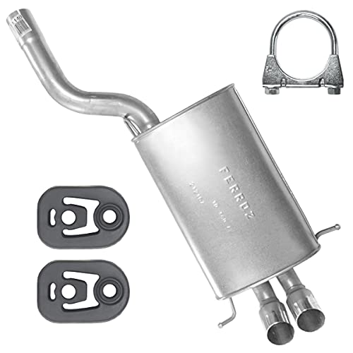 Endschalldämpfer Auspuff Endtopf für Mercedes C-Klasse C 200 C 220 W203 T203 S203 2.2 CDI Endschalldämpfer Auspuff Endtopf für Mercedes C-Klasse C 200 C 220 W203 T203 S203 2.2 CDI