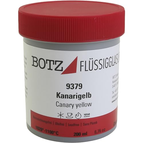 Botz Glaçage liquide Jaune canari émail facile à appliquer au pinceau
