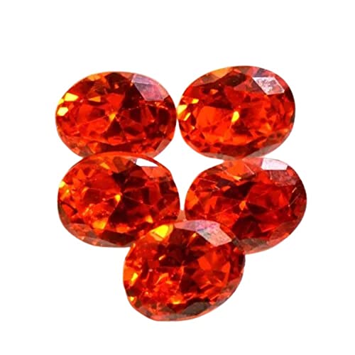 Zircon cubique rouge pour la lithothérapie et l'harmonie quotidienne du chakra