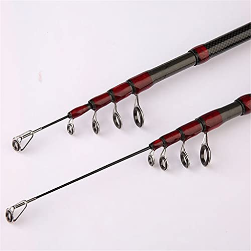 Canne à pêche spinning télescopique avec moulinet pour carpe - 3