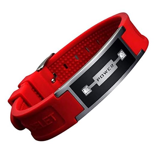 HAIHF magnetfältterapi armband, rostfritt stål silikon negativa joner balance armband, mode sport power armband män