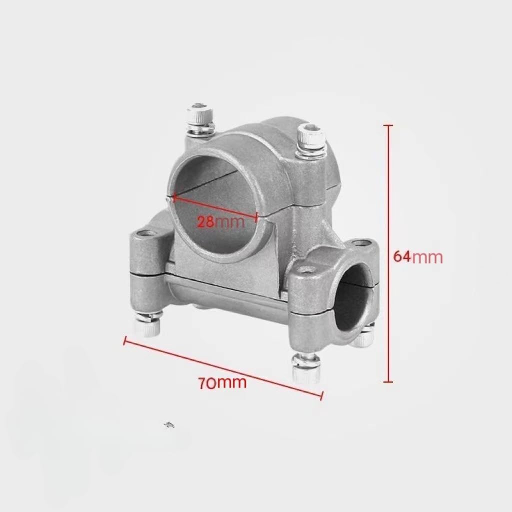 1 Piece26mm/ 28mm Handle Bracket Clip for Lawn Trimmer Brush Cutter Mower Parts Parts(28mm)