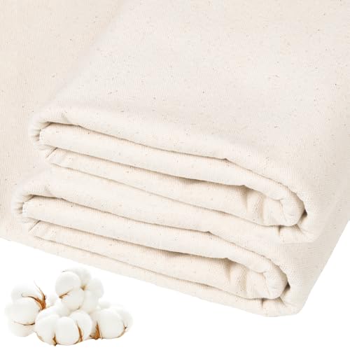 Canvas Fabric, 100% Natural Cotton 10oz Duck Canvas Fabric 61''