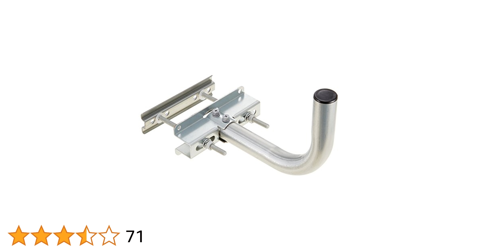 ◆CS・BSアンテナ取付金具◆ 日本アンテナ】CS・BSアンテナ取付金具（格子手すり用） BK-32ZR