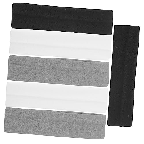 Hemoton 6pcs Elastic Workout Headbands for Women Decorative Sweatbands for Yoga Running Basketball Gym Spa Comfortable Elastic