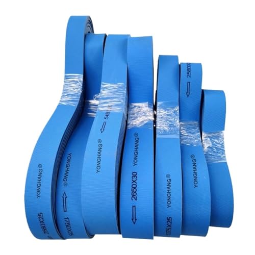 Bande transporteuse en caoutchouc vert 2950mm antiderapante et flexible