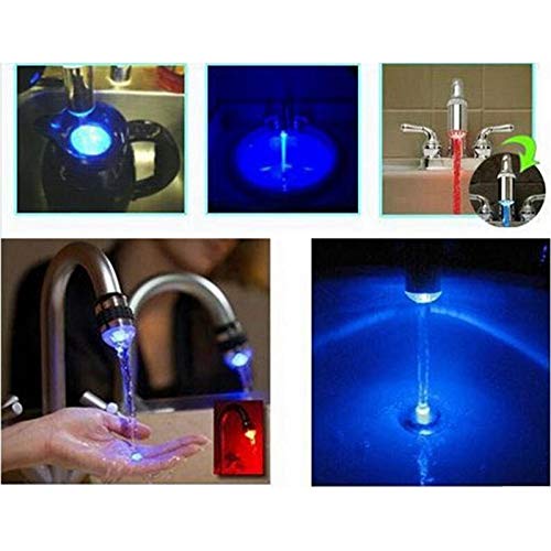 Buy Buyme 1Pcs Led Light Water Faucet Tap Heads 3 Color RGB Glow