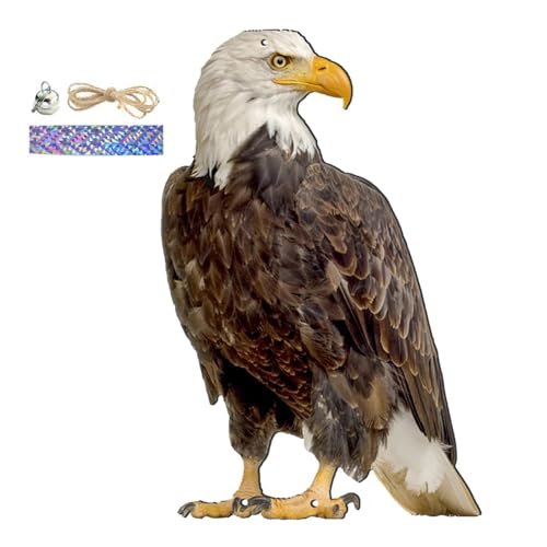 Falkenvogelschreck für Gärten, Dächer, Höfe, Tauben...