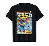 マーベル スパイダーマンとホークアイのコミックカバー Tシャツ