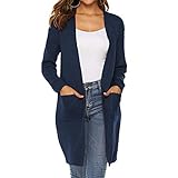 orsay damen cardigan Material: Polyester. Mustertyp: Fest. Kleidungslänge: Lang. Kragen: V-Ausschnitt. Modellnummer: Damenpullover.