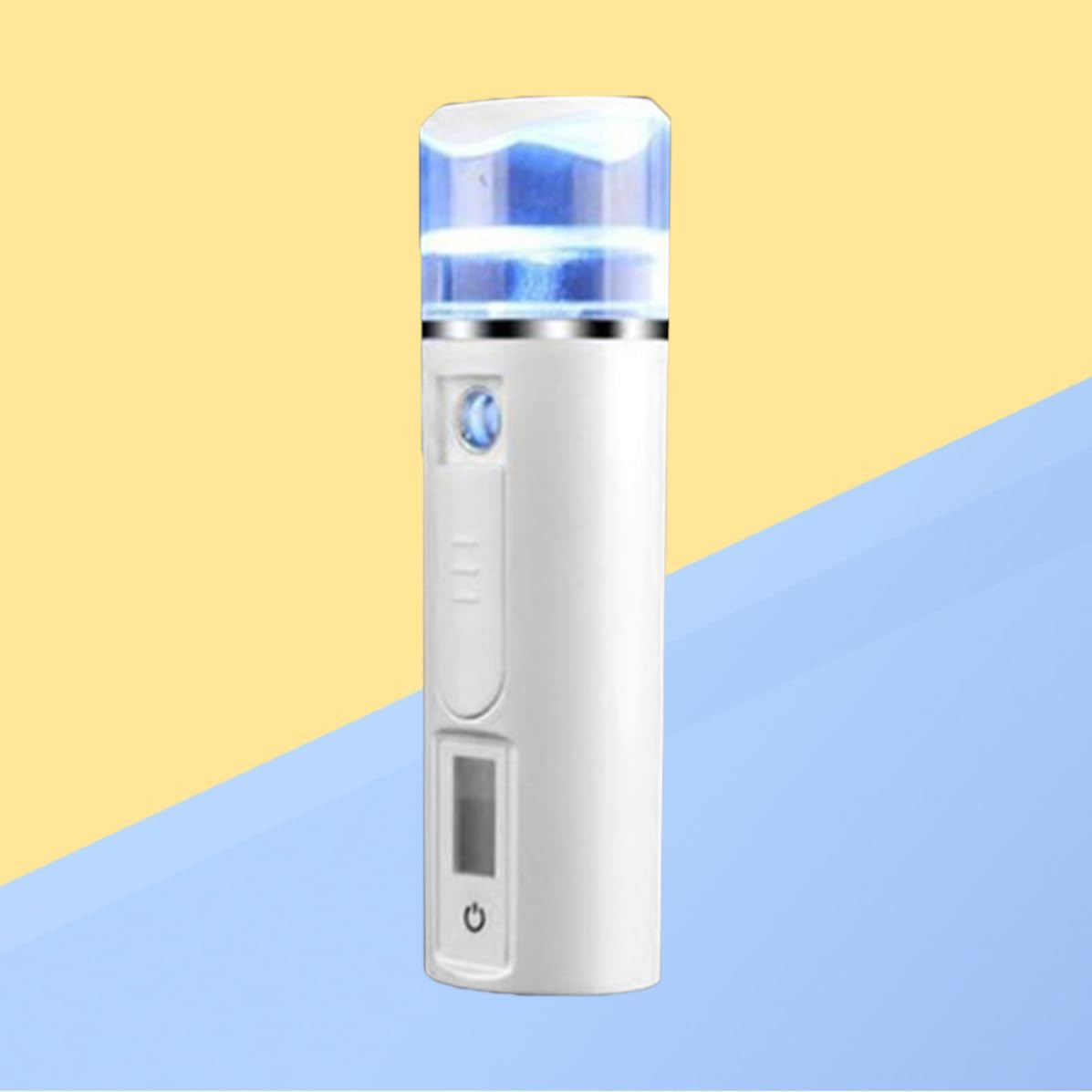 Portable Facial Steamer Skin Care 30ml Nano Mist ABS White