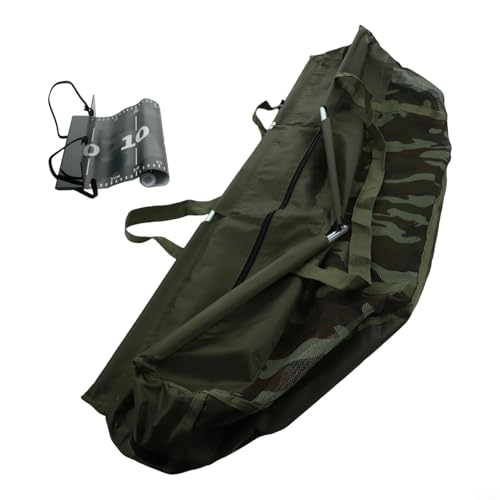 Angelwiegetasche, faltbar, Oxford-Tuch, 600D, reißfest, wasserdicht, 117 cm, Boot-förmiges Design, große Kapazität, 110 cm Lineal, 30 cm breit, bequem