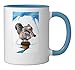 Ice Age Scrat Iceberg Crack Ceramic Mug, Blue/White