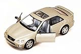 Lexus IS300, Champagne - Kinsmart 5046D - 1/36 scale Diecast Model Toy Car (Brand New, but NO BOX)