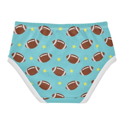Girls' Underwear Rugby Stars Cotton Stretch Comfort Toddler Panties2