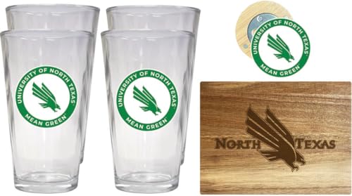 Set oficial de 4 vasos pint y tabla de cortar