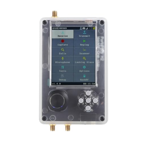 VISLONE Portapack H2 Software Defined Radio Receiver Set Portable Radio Signal Receiver 3.2in Digital Dispaly Screen Radio Receiver