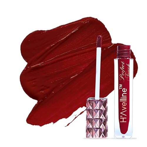 Image of H'Avelline Perfect Touch Velvet Matte Liquid Lipstick - Raspberry Rupture | Highly Pigmented | Lightweight Smooth Texture | Transfer Resistant | Long Lasting Hydrating Formula