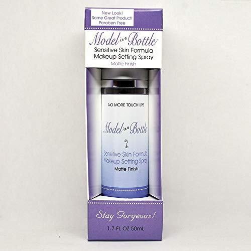 Model in a Bottle Sensitive Makeup Setting Spray Has a natural scent of lavender - Size 1.7 fl oz. / 50 ml