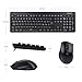 immagine 3TopMate Combo Tastiera e Mouse Wireless KM21, Tastiera e Mouse Wireless silenziosi a 2,4 GHz 3 modalità DPI Regolabili, Tastiera 104 Tasti Full Size per Windows, Mac OS, Laptop, PC