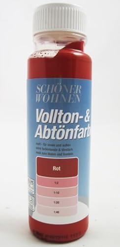 Schöner Wohnen Vollton- & Abtönfarbe Rot 500 ml