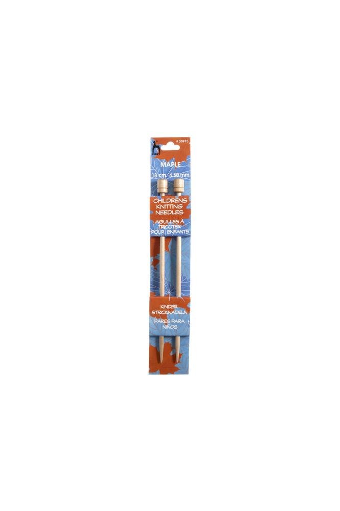 Pony Maple 18cm Children's Knitting Needles - 4.50mm  (P30910)