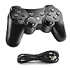 Diswoe Wireless Controller voor PS3, Bluetooth Game Controller voor PS3 Double Shock 6-assige Rechargable Remote…