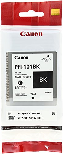 Encre Canon PFI-101 BK noir pigmenté pour des impressions de qualité galerie