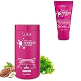 Brazilian Bondox Hair Treatment Masks Set – Thermal Activated Mask 1.06 oz + Thermal Repair Mask 33.8 oz – Seaweed Collagen, Prunus & Almond Oil – Formaldehyde-Free, Moisture Boost, Frizz Control