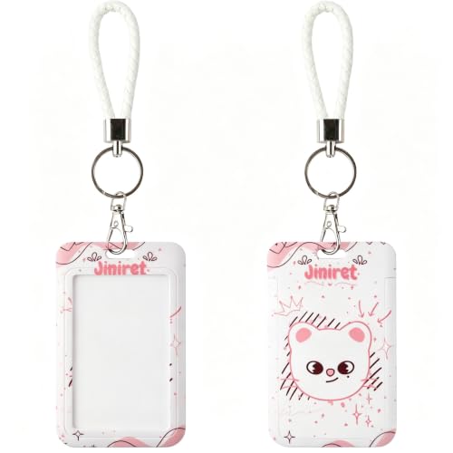 SK-Z Photocard Holder Keychain, Cute Cartoon Card Holder for Stray Fans
