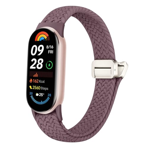 �R���p�`�u�� Xiaomi Smart Band 10/9/8 �����o���h mi band 9 �ւ��o���h mi strap 8 �����x���g�}�O�l�b�g �i�C���� �ȕ҂ݍ��� �f�� �ϋv�� �e�͐� �L�k�� �_� �h�� �y�� �T�C�Y���߉\�����Y ���f�B�[�X