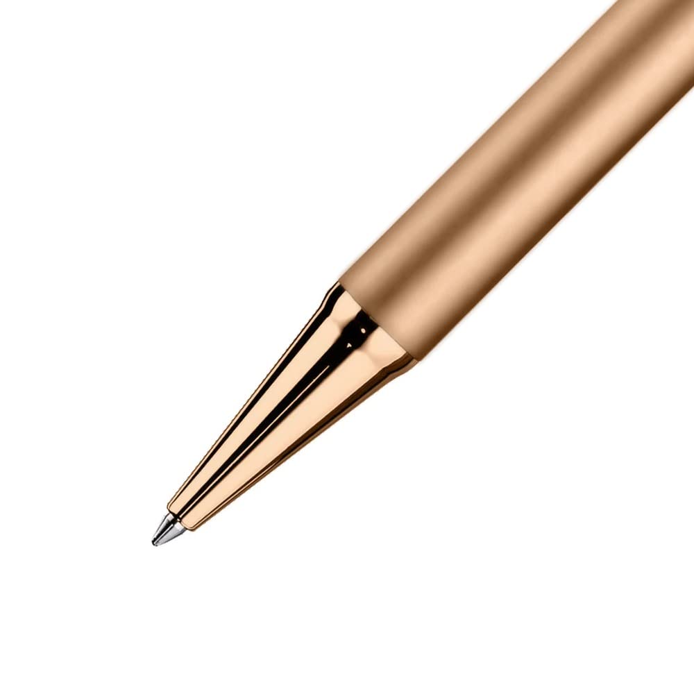 Otto Hutt 001-11606 - Kugelschreiber Design 04 in Roségold, aus Metall hergestellt, Länge 13,3 cm, Durchmesser 10,8 mm