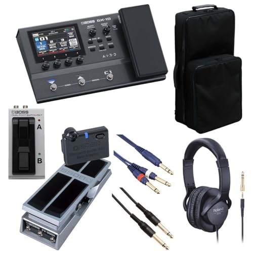 BOSS/GX-10 Guitar Effects Processor GX10 }`GtFN^[[IvVACe+bNLOobOZbg] FS-7 + FV-500H + BT-DUAL
