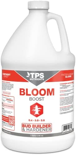 Bloom Bud Builder & Flower Hardener Plant Nutrient Supplement, 1 Gallon