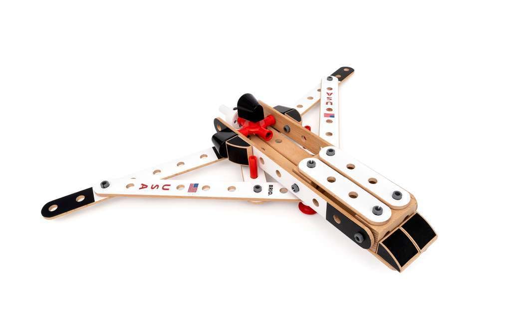 BRIO Builder 34607 Apollo Saturn V | Giocattolo da costruzione da 91 pezzi per bambini dai 3 anni in su