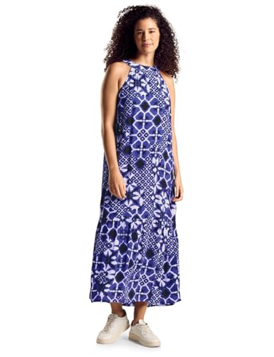 Robe maxi à imprimé Street One longue robe été violette bleue 42