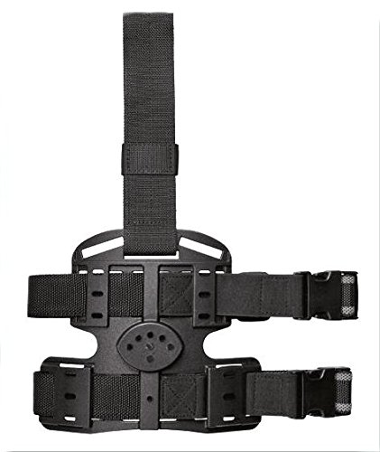 VEGA Pernera Táctica Fabricada en polímero con sujeción al cinturón por Dos Cintas al Muslo y Velcro Holster 8K16 Cover