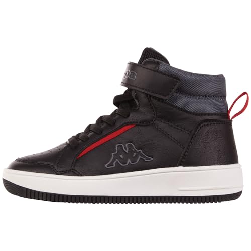 Kappa Código de Estilo: Hailes K Unisex Kids, Zapatillas, Negro y Gris, 31 EU