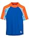 Tuga Boys Breaker S/S Rash Guard (UPF 50+), Fuego, 11/12 yrs