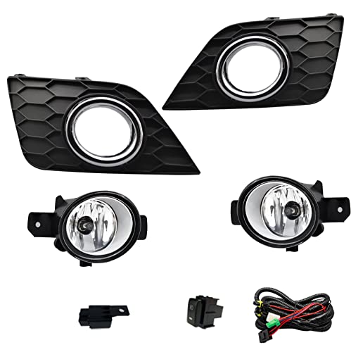 Fog Lights Compatible with 2016-2019 Nissan Sentra/Sylphy Bumper Driving Fog Lamps Assemblies w/Switch and Wiring Harness by Boxlight - Used condition - Image 2